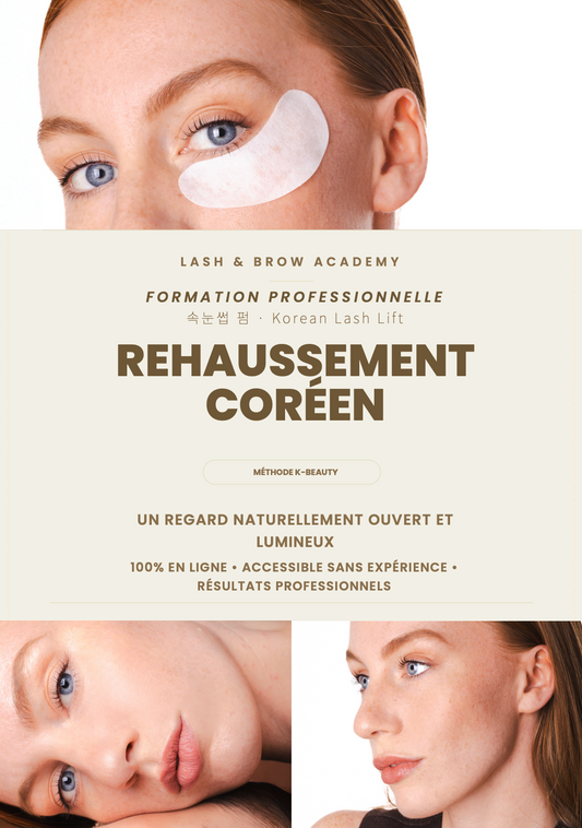 Formation Korean Lash Lift — Maîtrise la technique K-Beauty
